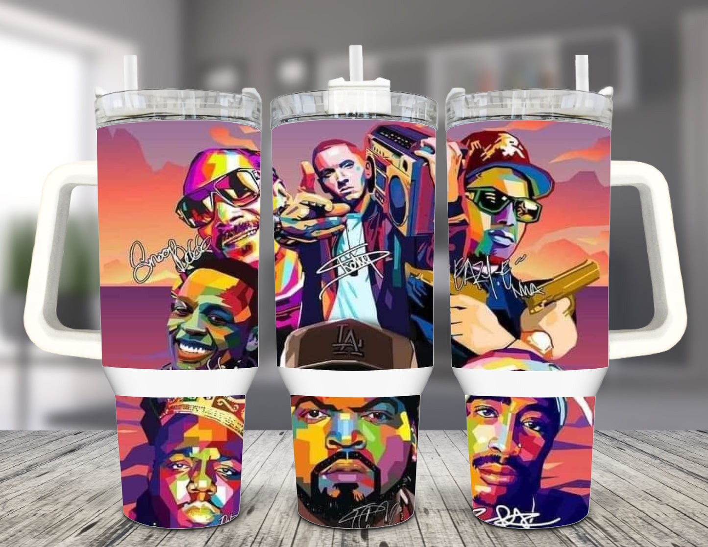 90's Legends 40 oz Tumbler with Handle