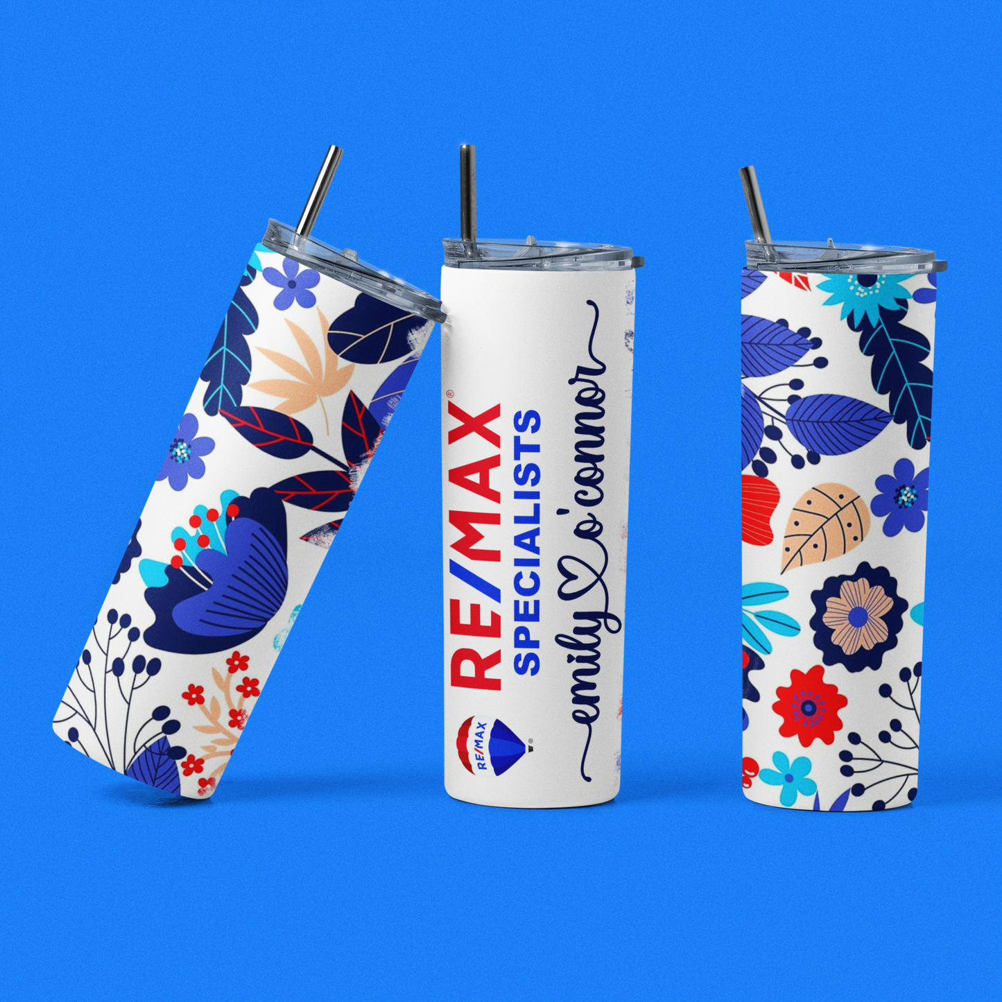 Personalized Logo Skinny Tumbler