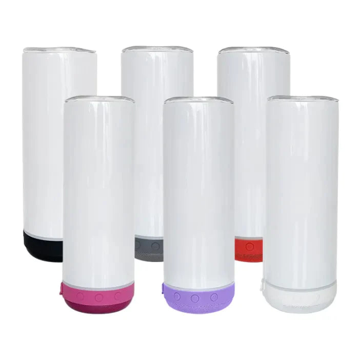 Bass Fishing - 20 oz Bluetooth Speaker Tumbler