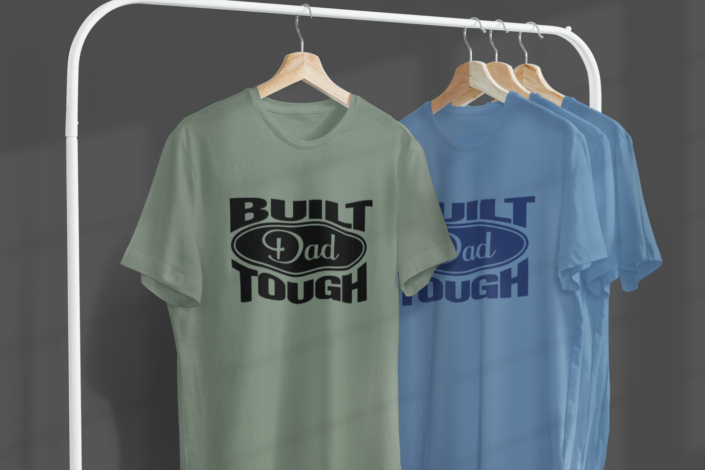 Built Dad Tough T-Shirt