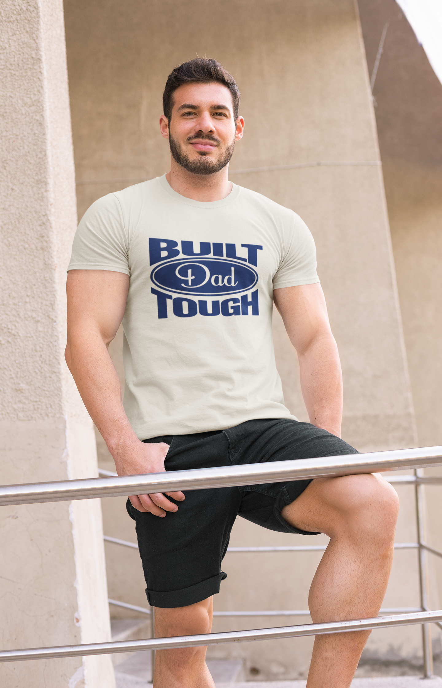 Built Dad Tough T-Shirt