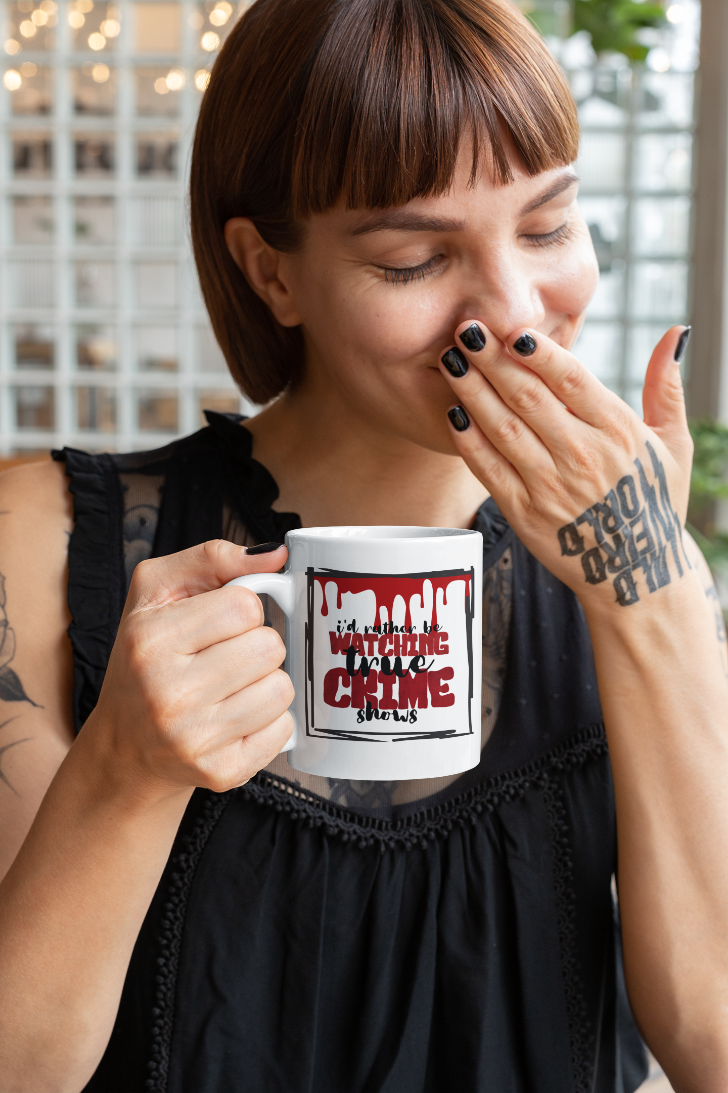 I would Rather Be Watching Crime Shows11 oz Mug