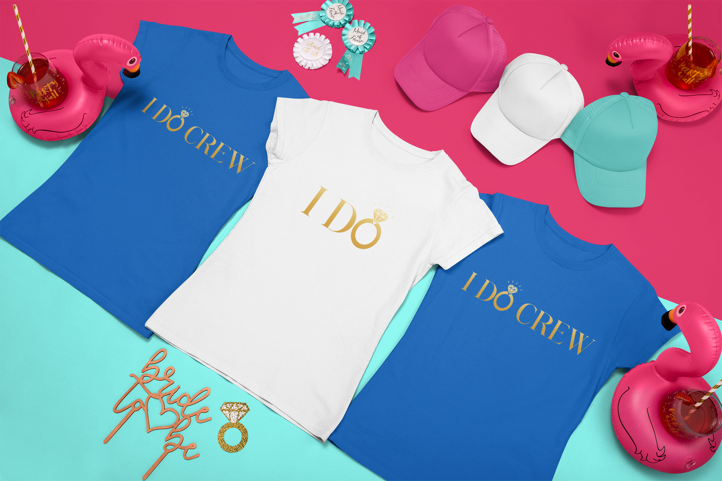 “I Do Crew” - Bridal Party T-Shirts