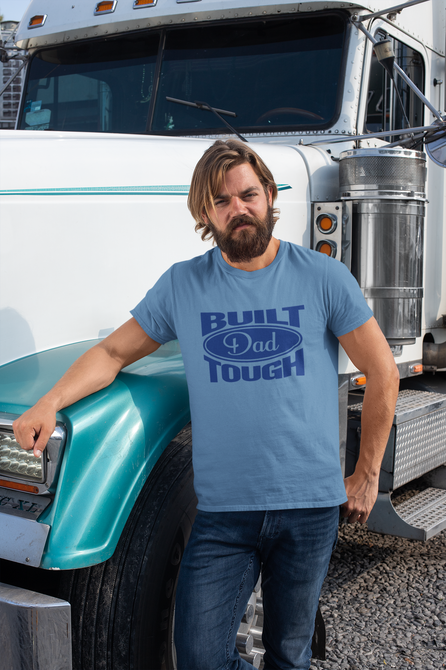 Built Dad Tough T-Shirt