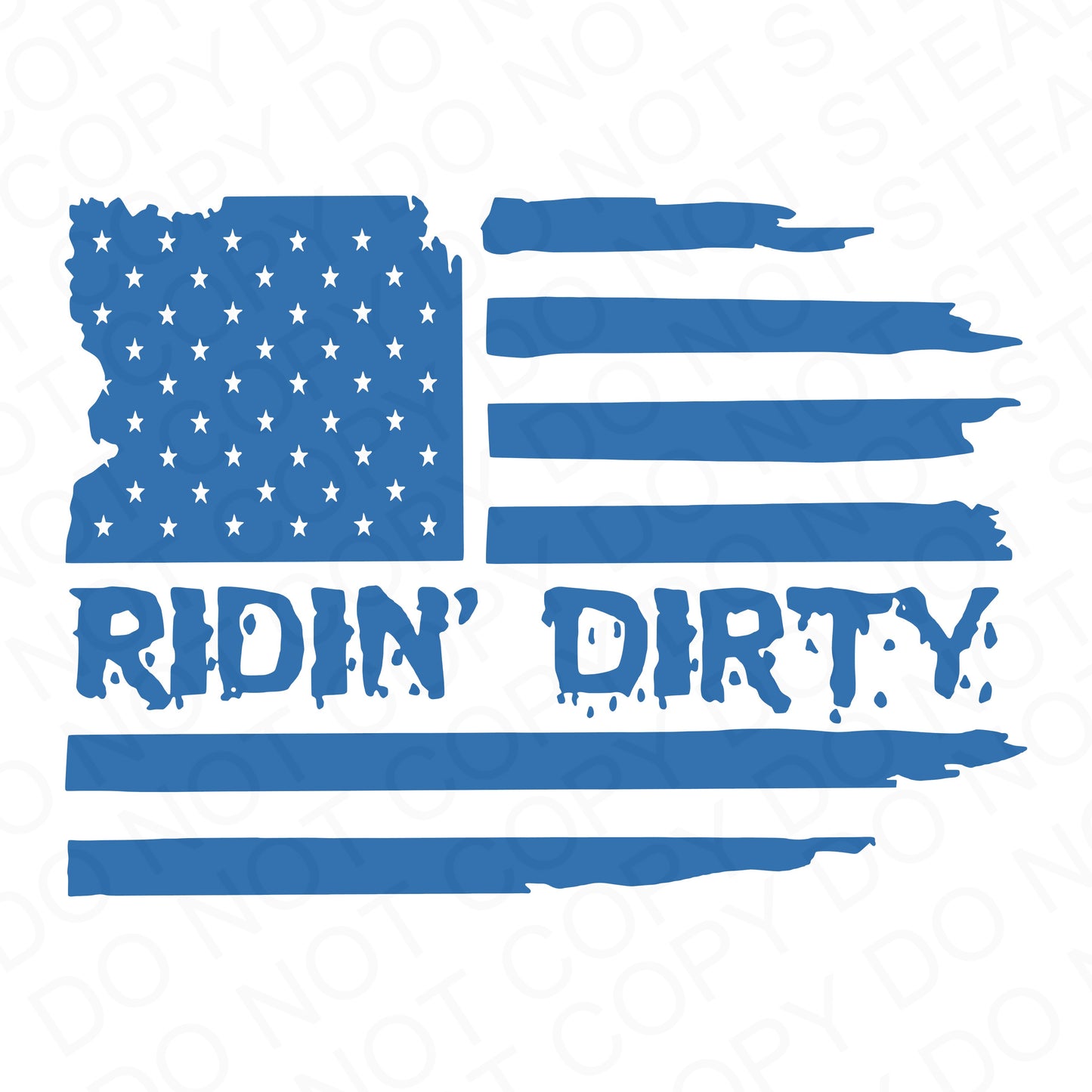 Ridin' Dirty Vinyl Decal