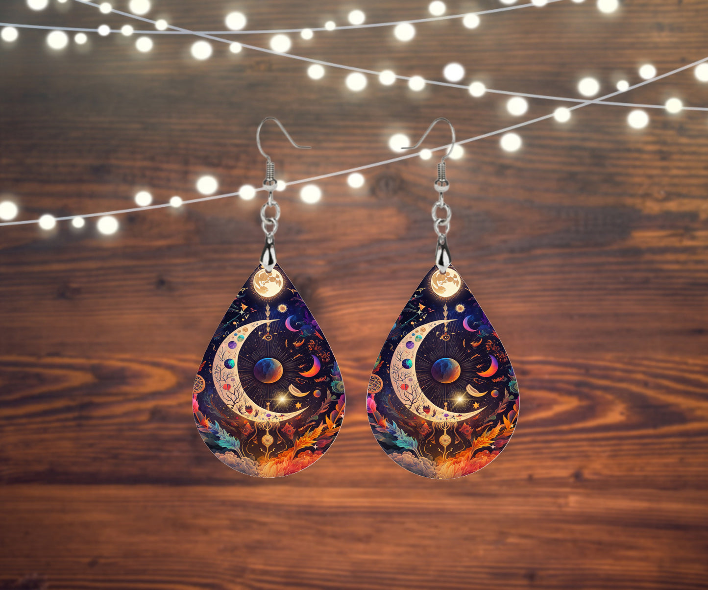 Celestial Moon Earrings