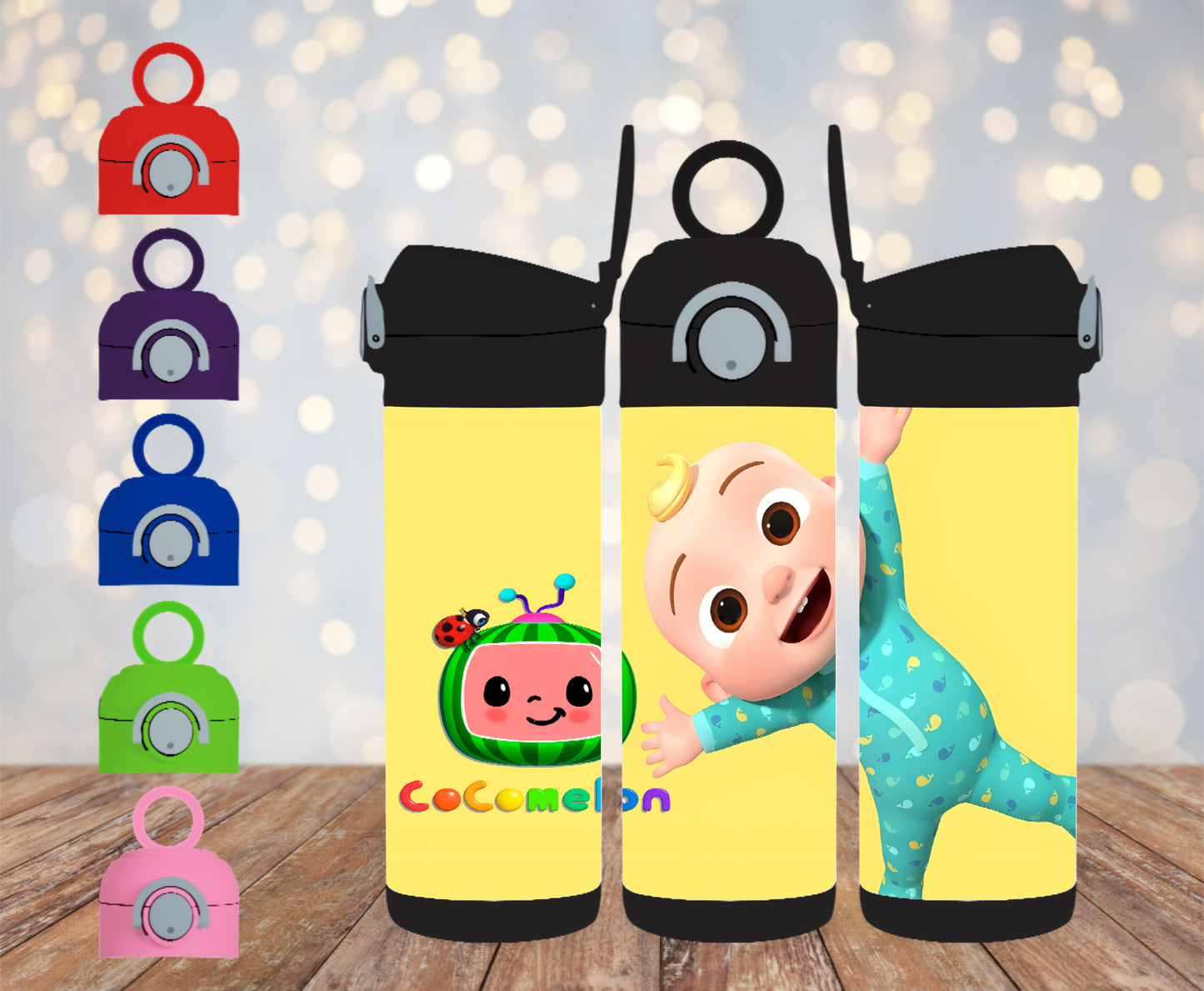 Cocomelon Cartoon 12 oz Bounce Tumbler