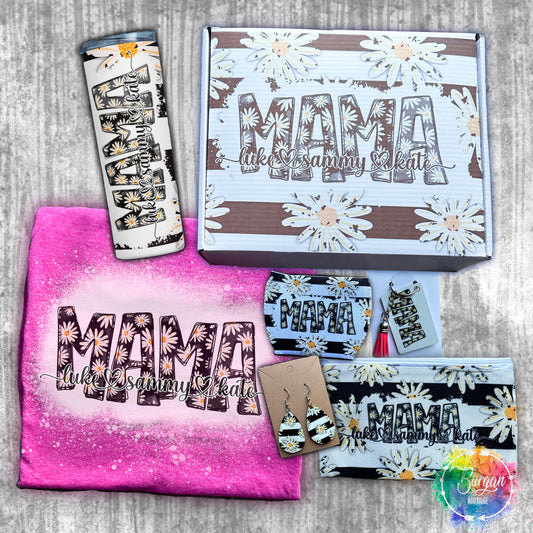 Personalized Mother's Day Gift Box Set "Daisy Mama"