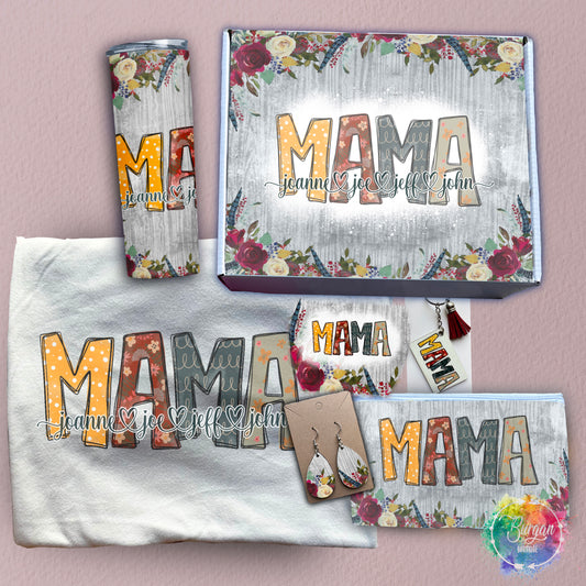 Personalized Mother's Day Gift Box Set "Earthy Mama"
