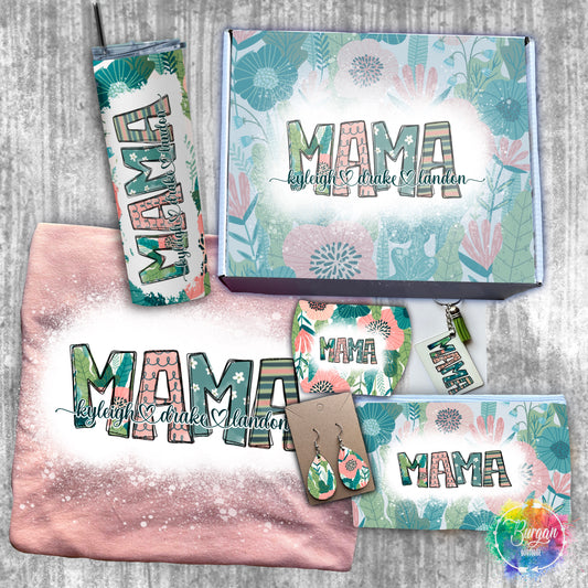 Personalized Mother's Day Gift Box Set "Miami Vibes Mama"