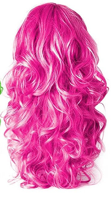 Neon Long, Wavy Colorful Wig