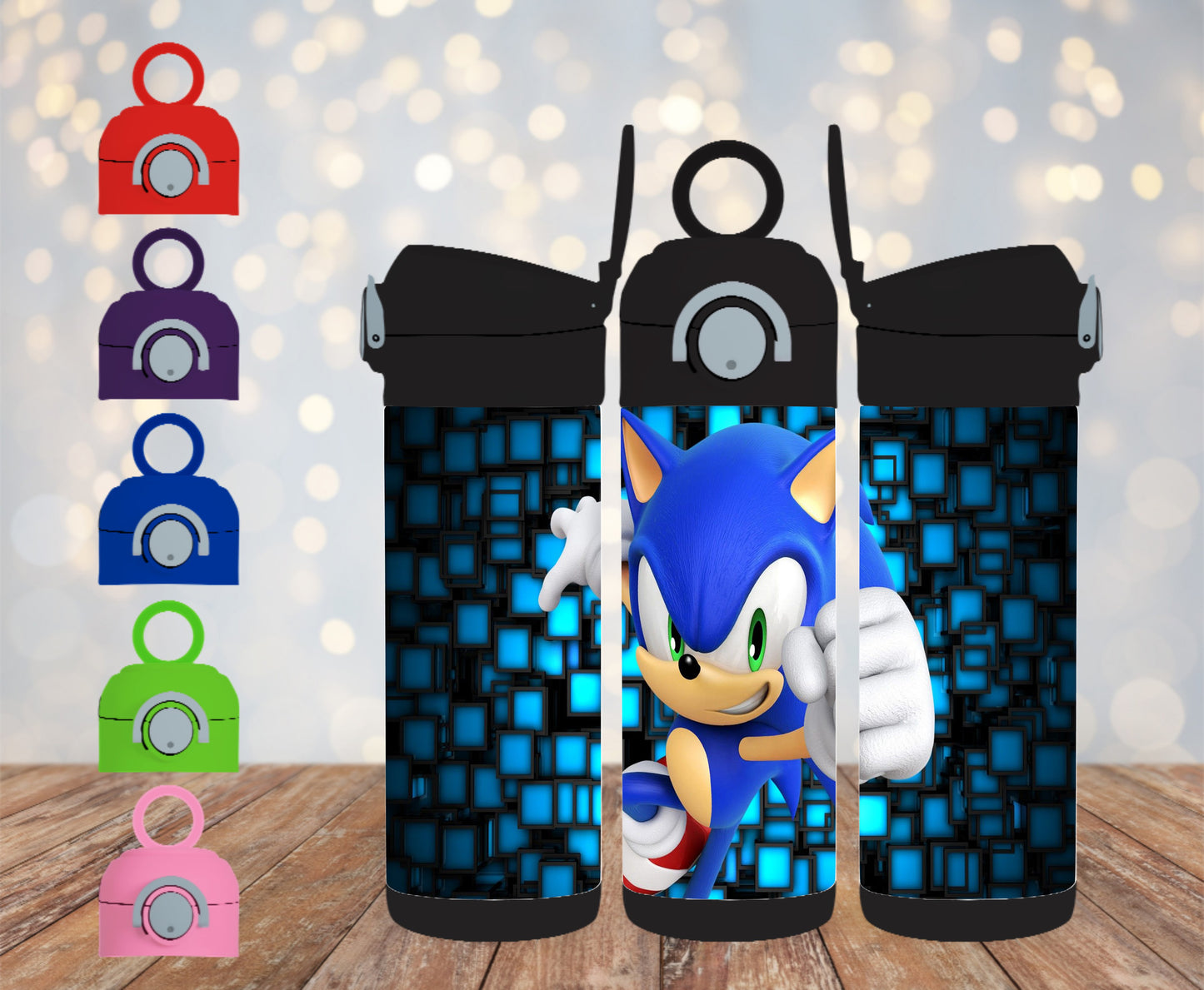 Sonic Cartoon 12 oz Bounce Tumbler