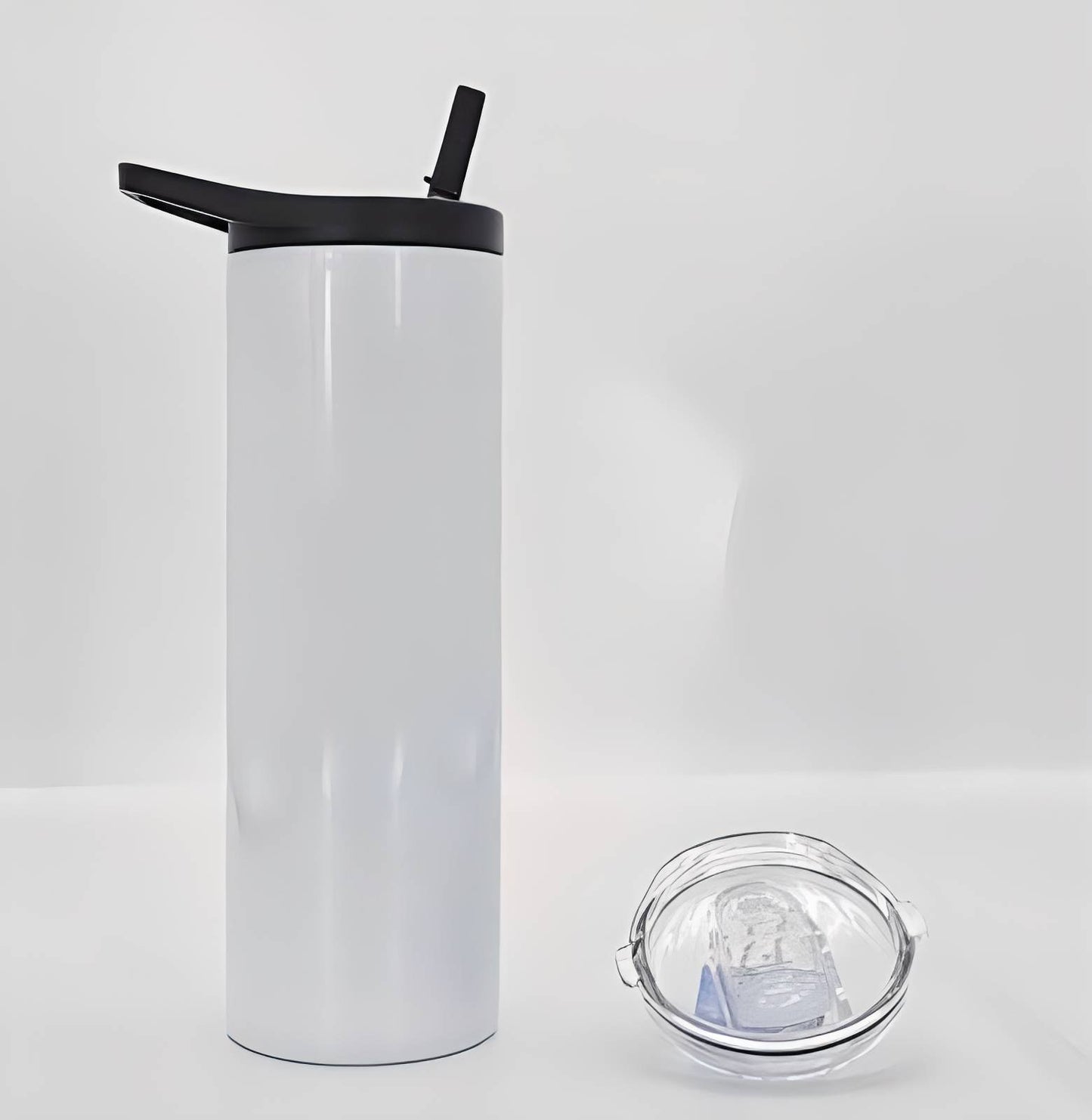 Listen To What I Mean... Quote 20 oz Dual Lid Sports Tumbler