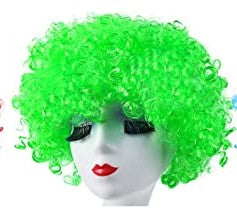 Neon Curly Afro Wigs