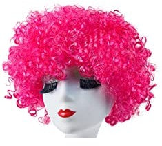 Neon Curly Afro Wigs