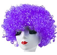 Neon Curly Afro Wigs