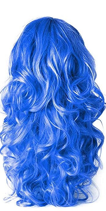 Neon Long, Wavy Colorful Wig