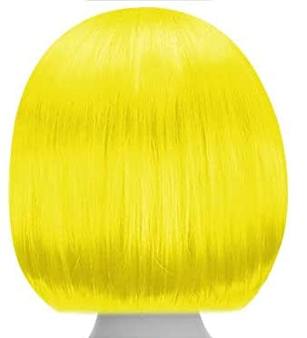 Neon Bob Short Hair Party Wig