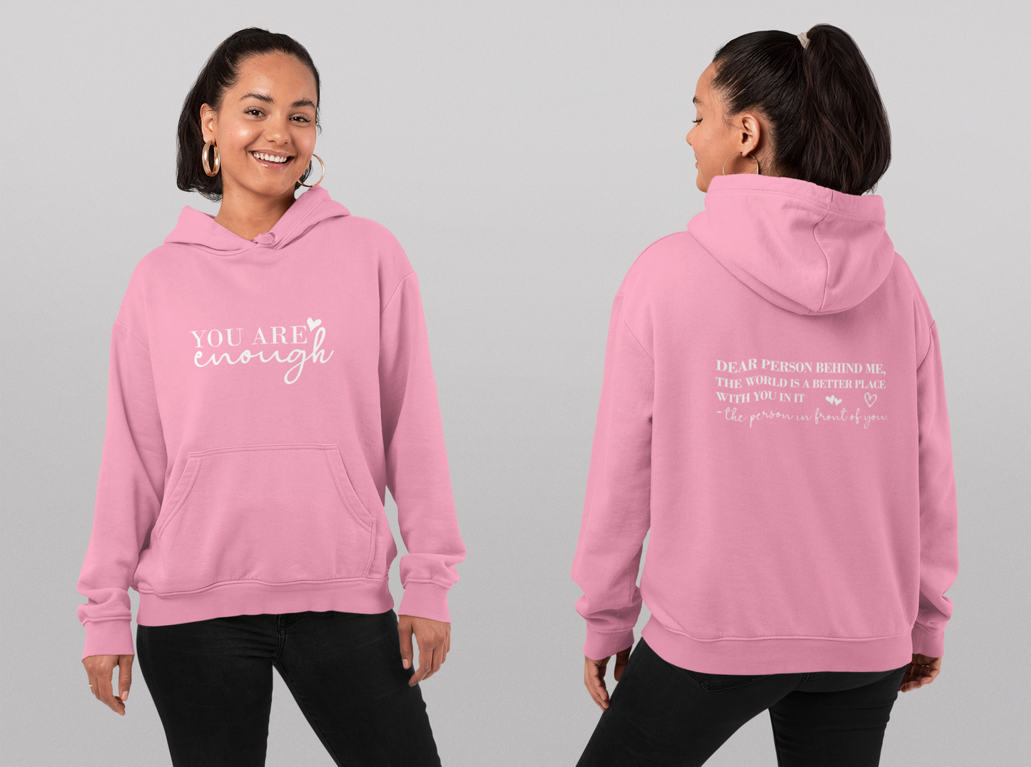 Dear Person Behind Me Unisex College Hoodie