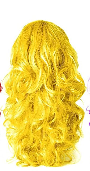 Neon Long, Wavy Colorful Wig