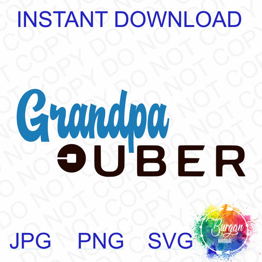 Grandpa Driver Digital Download