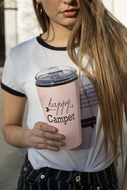 Happy Camper Vinyl Decal